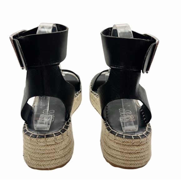 Franco Sarto Black Marona Sandals - Picture 4 of 5